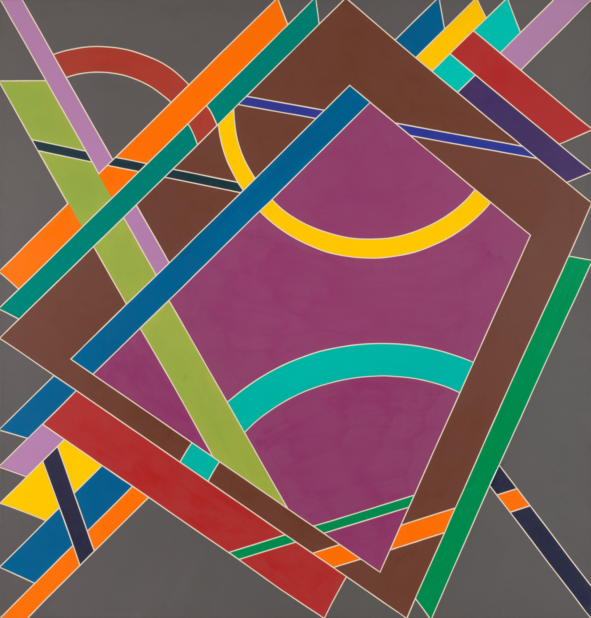 William T Williams Elbert Jackson L A M F Part Ii 1969 Moma