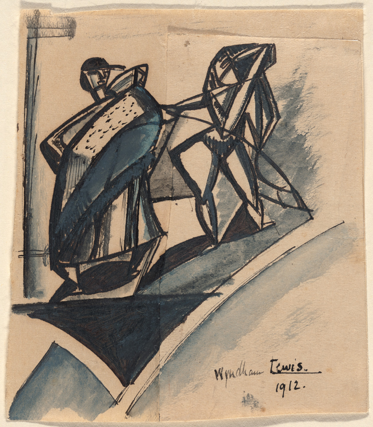 Wyndham Lewis. Untitled. 1912