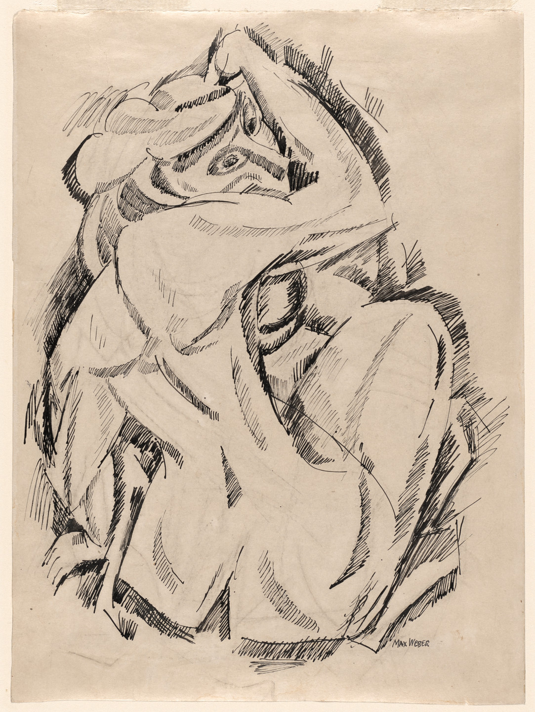 Max Weber. Crystal Figure. (1911)