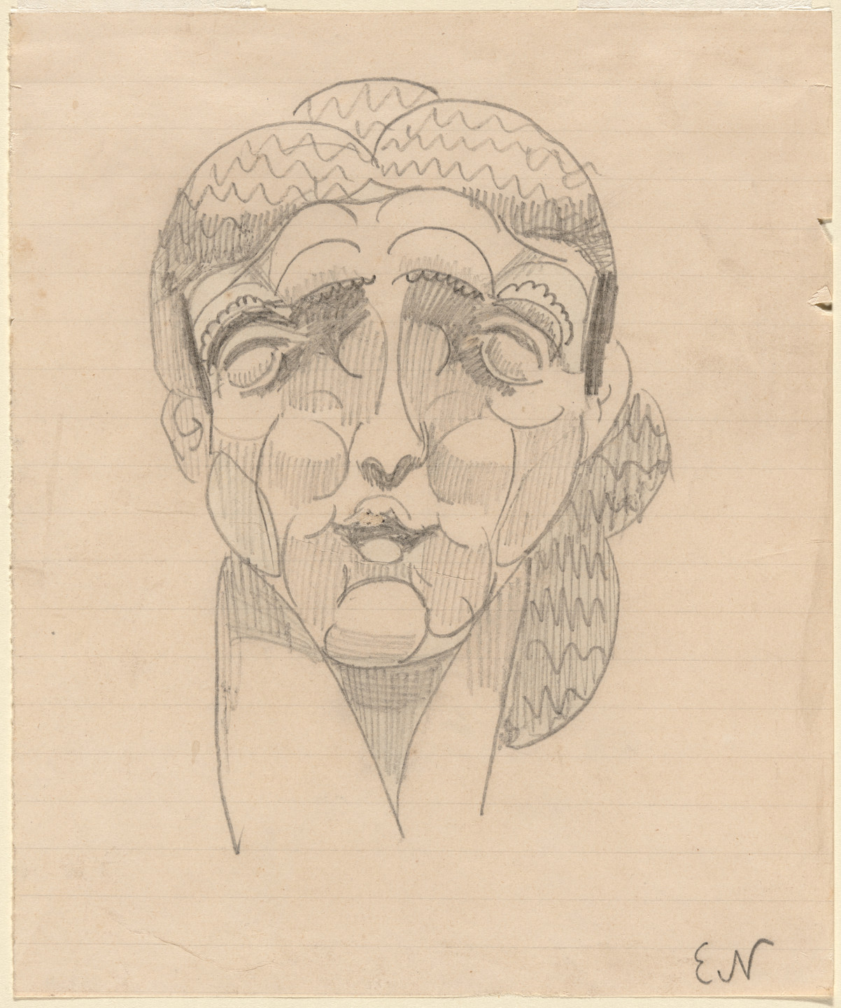 Elie Nadelman. Head. c. 1906