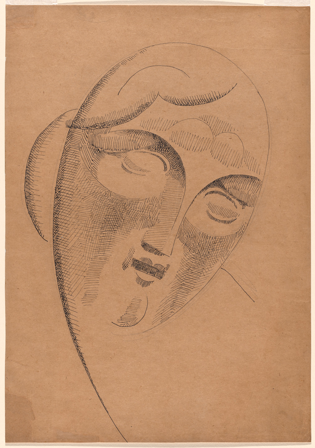 Elie Nadelman. Head of a Woman. c. 1904–07
