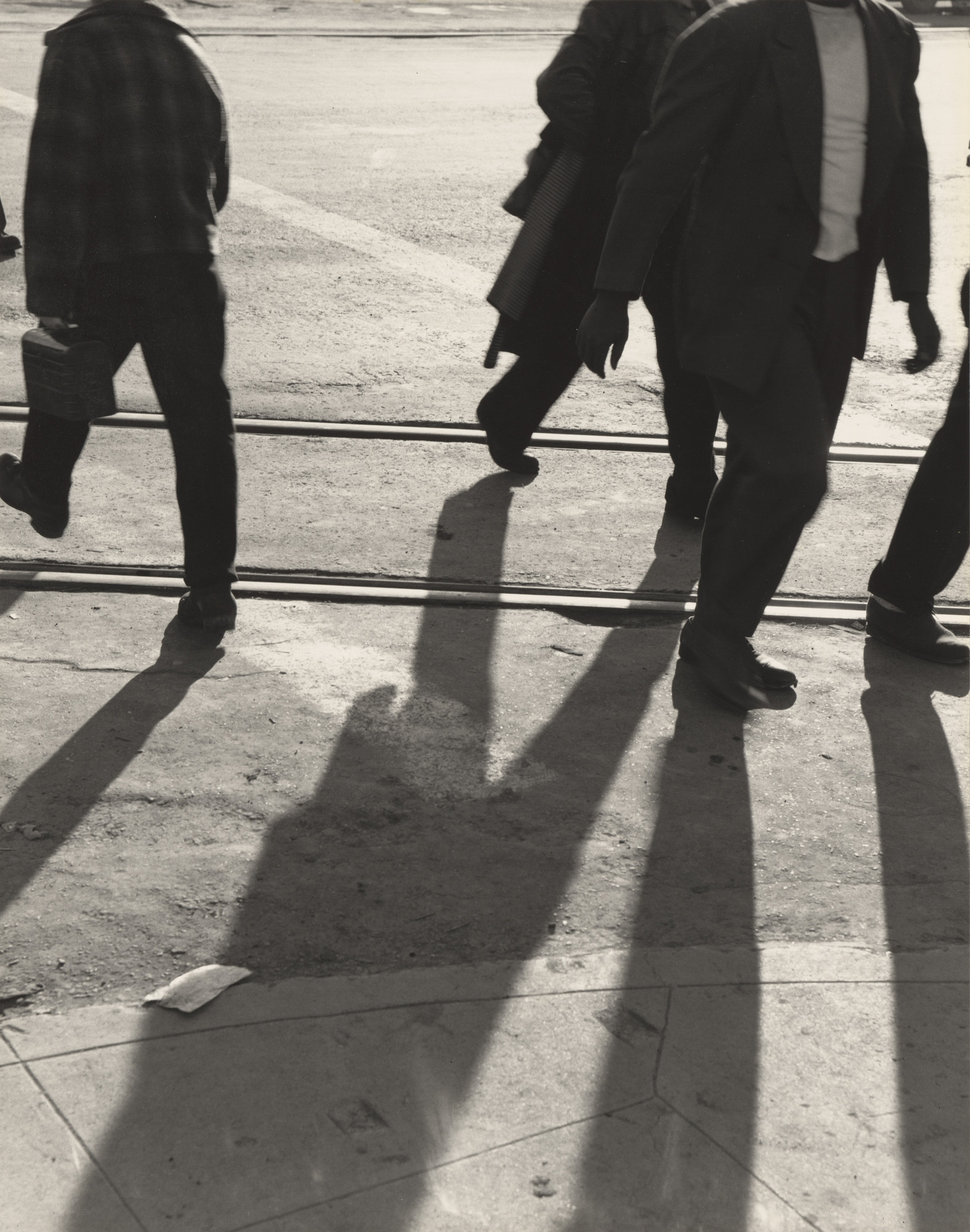 Dorothea Lange. End of Shift, Richmond, California. 1942 | MoMA