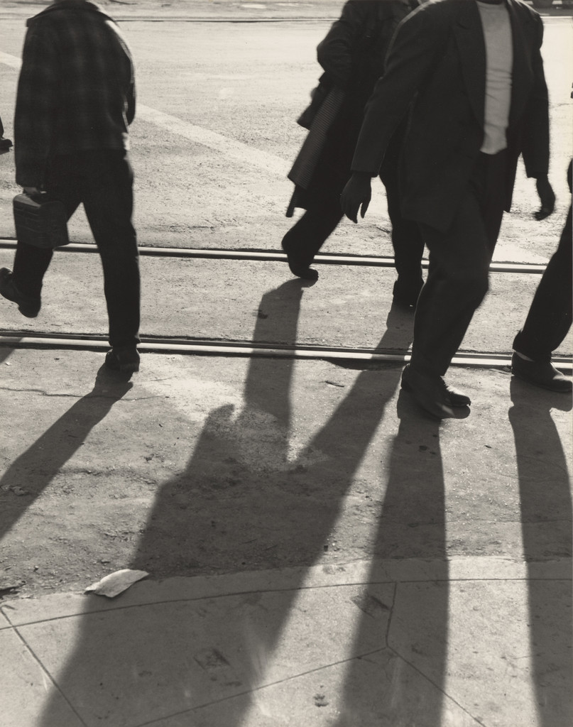 End of Shift, Richmond, California, Dorothea Lange, 1942