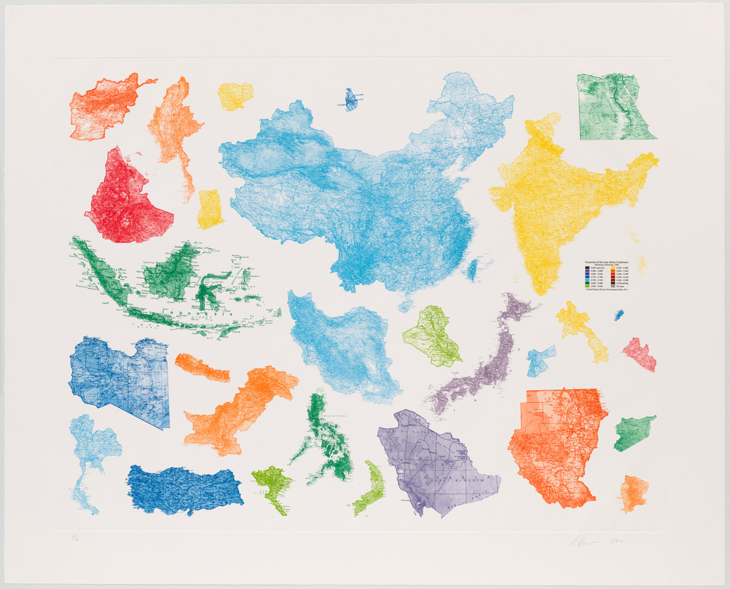 Proposal for a Map of the World (Asian-African Conference, Bandung, Indonesia, 1955)