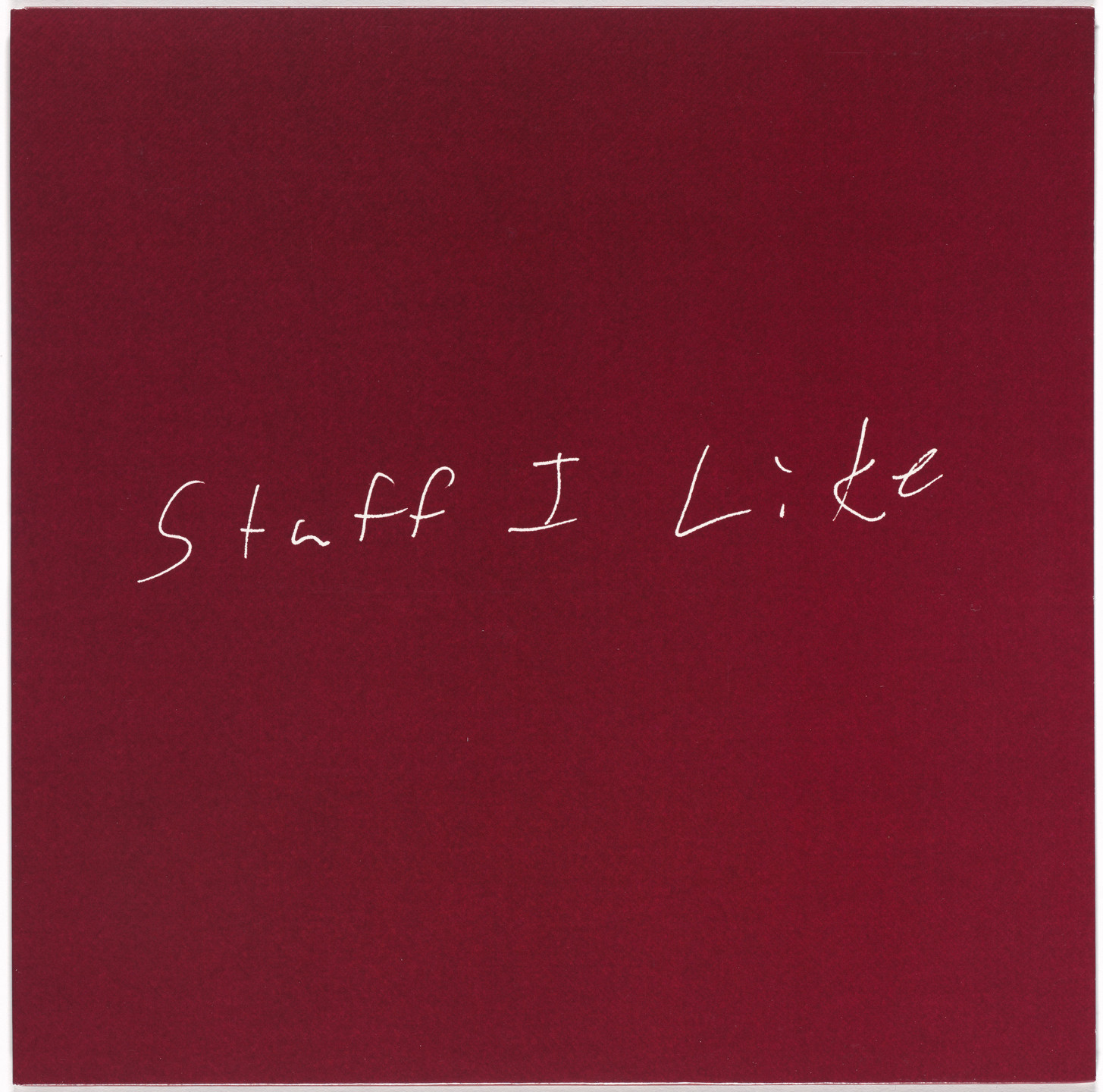 Sharon Lockhart, Balam Garcia. Stuff I Like. 2005