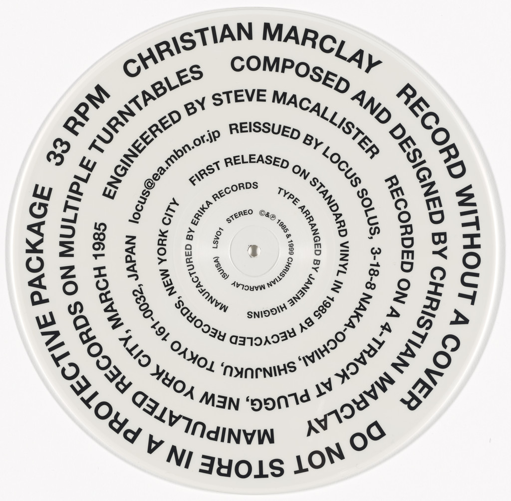 Record Without a Cover