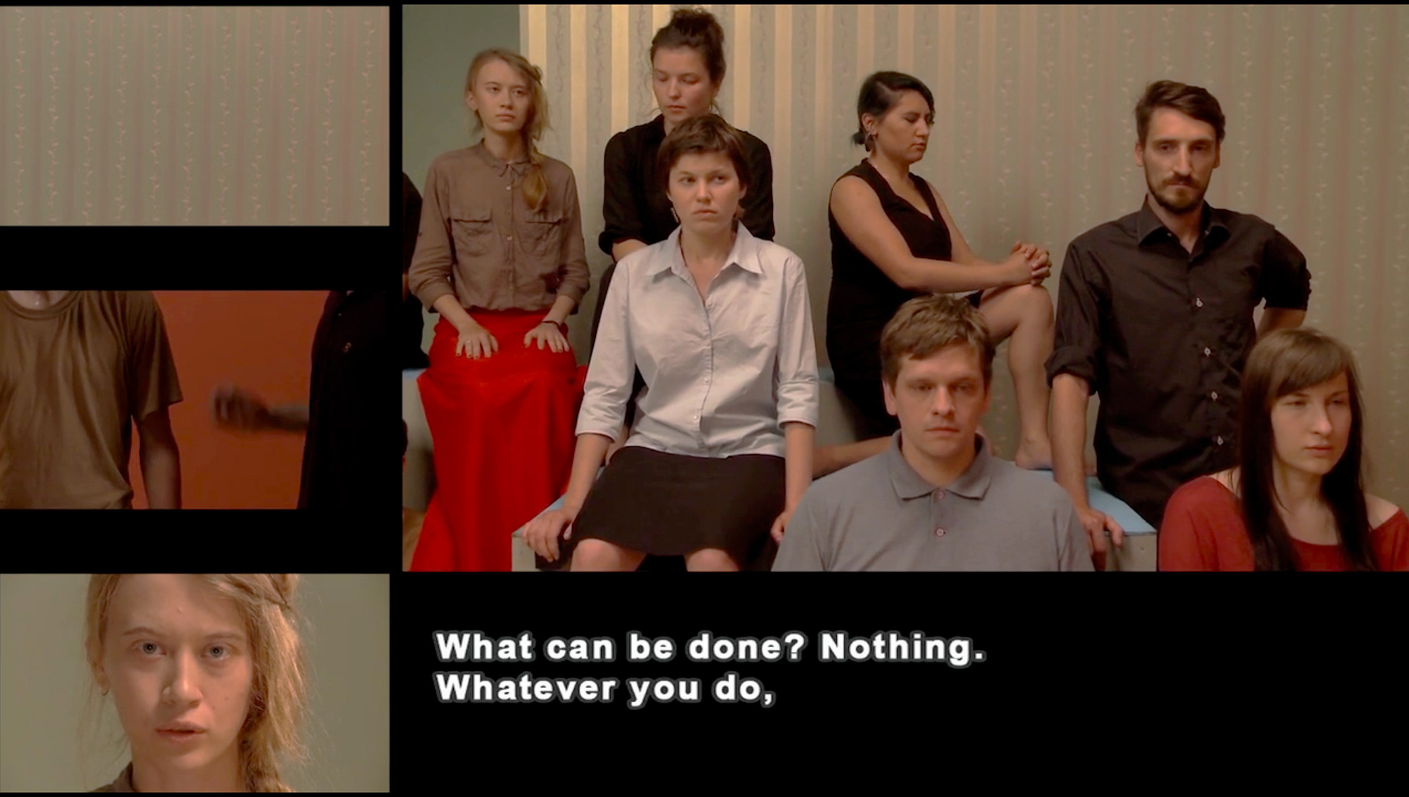 Chto Delat. The Excluded. In a Moment of Danger. 2014