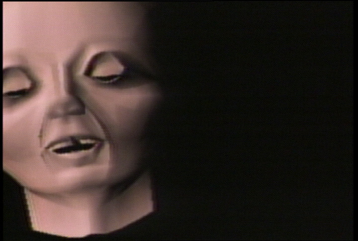 Gretchen Bender. Dumping Core. 1984