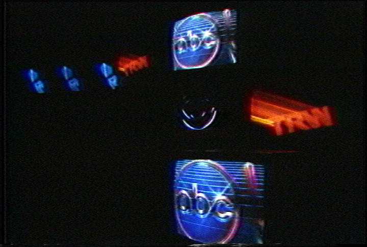Gretchen Bender. Dumping Core. 1984