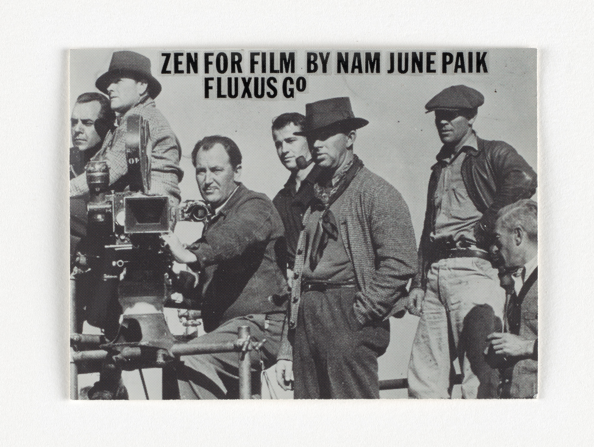 George Maciunas, Nam June Paik. Mechanical for Zen for Film