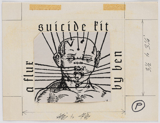 George Maciunas, Ben Vautier. Mechanical for A Flux Suicide Kit. c