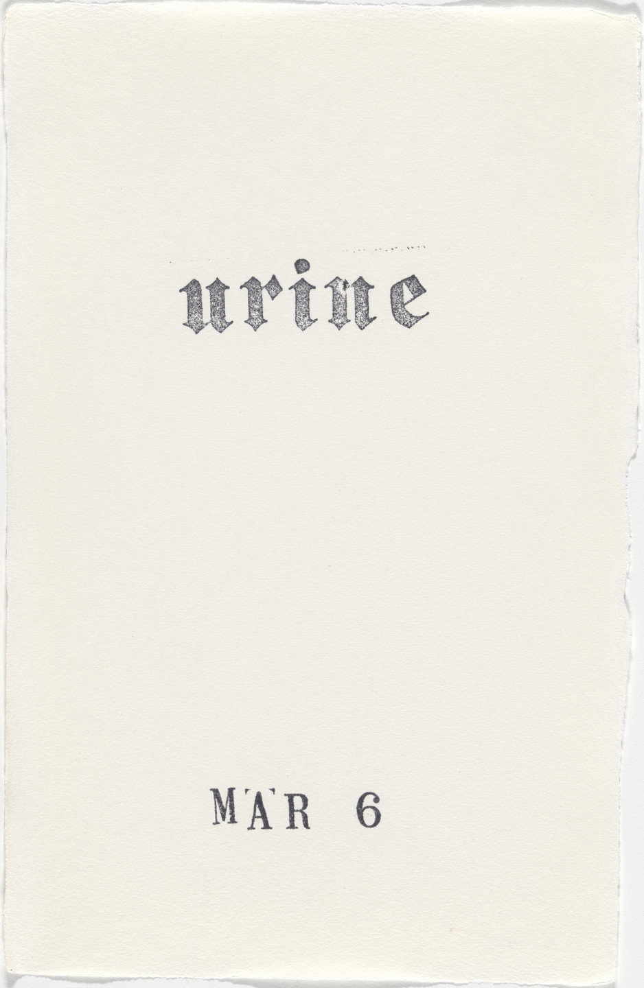 Kiki Smith. Untitled (Book of Hours). 1986–2003