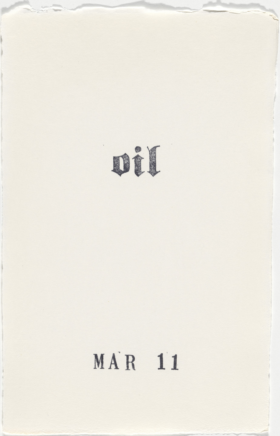 Kiki Smith. Untitled (Book of Hours). 1986–2003