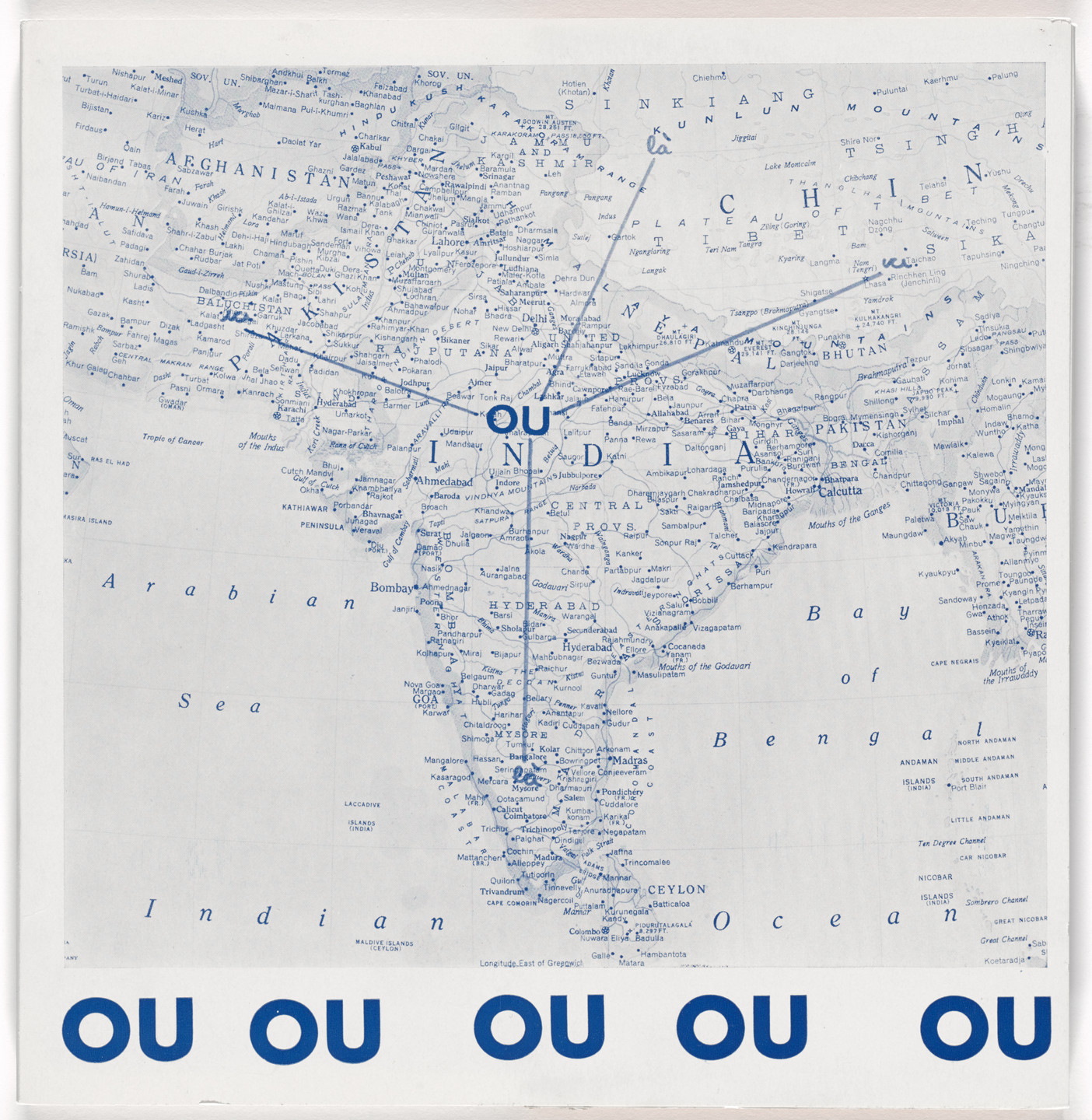 Various Artists, Brigitte Chopin, Denis Chopin, Henri Chopin, Jean Chopin, Luigi Ferro, John Furnival, Aude Jessemin, Luc Peire, Anatol Stern, Ben Vautier. Revue OU Cinquième Saison, no. 30/31. 1967