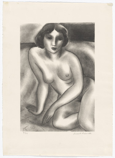 Nude on Sofa