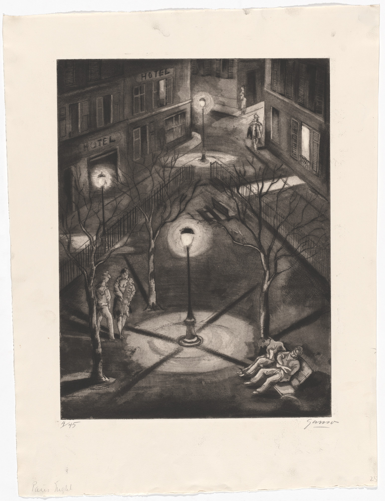 Emil Ganso. Paris Night