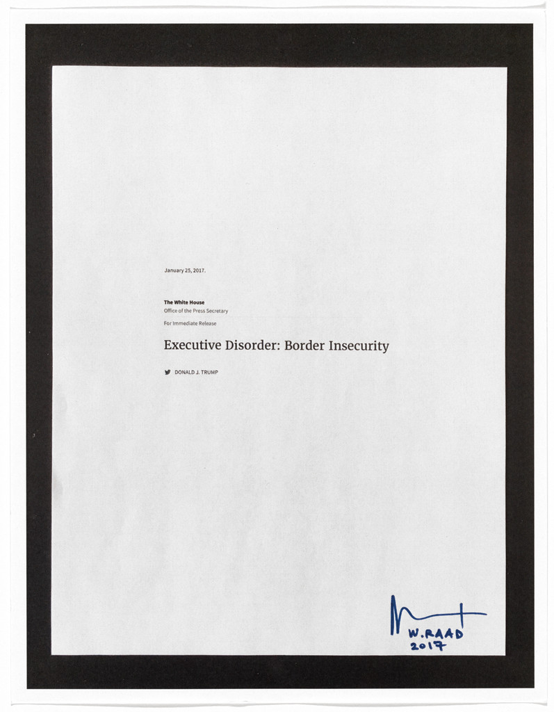 Untitled from Art Against Immigration Ban Letter Portfolio