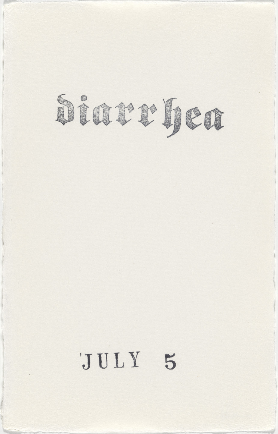 Kiki Smith. Untitled (Book of Hours). 1986–2003