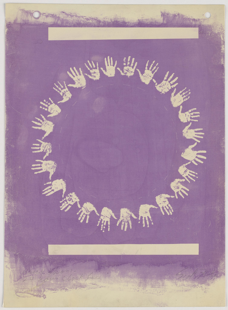 Prototype for The Key to Art (?) (Hand Show), Prototype for Hand Clock, The Key to Art (?), Robert Filliou, c. 1967