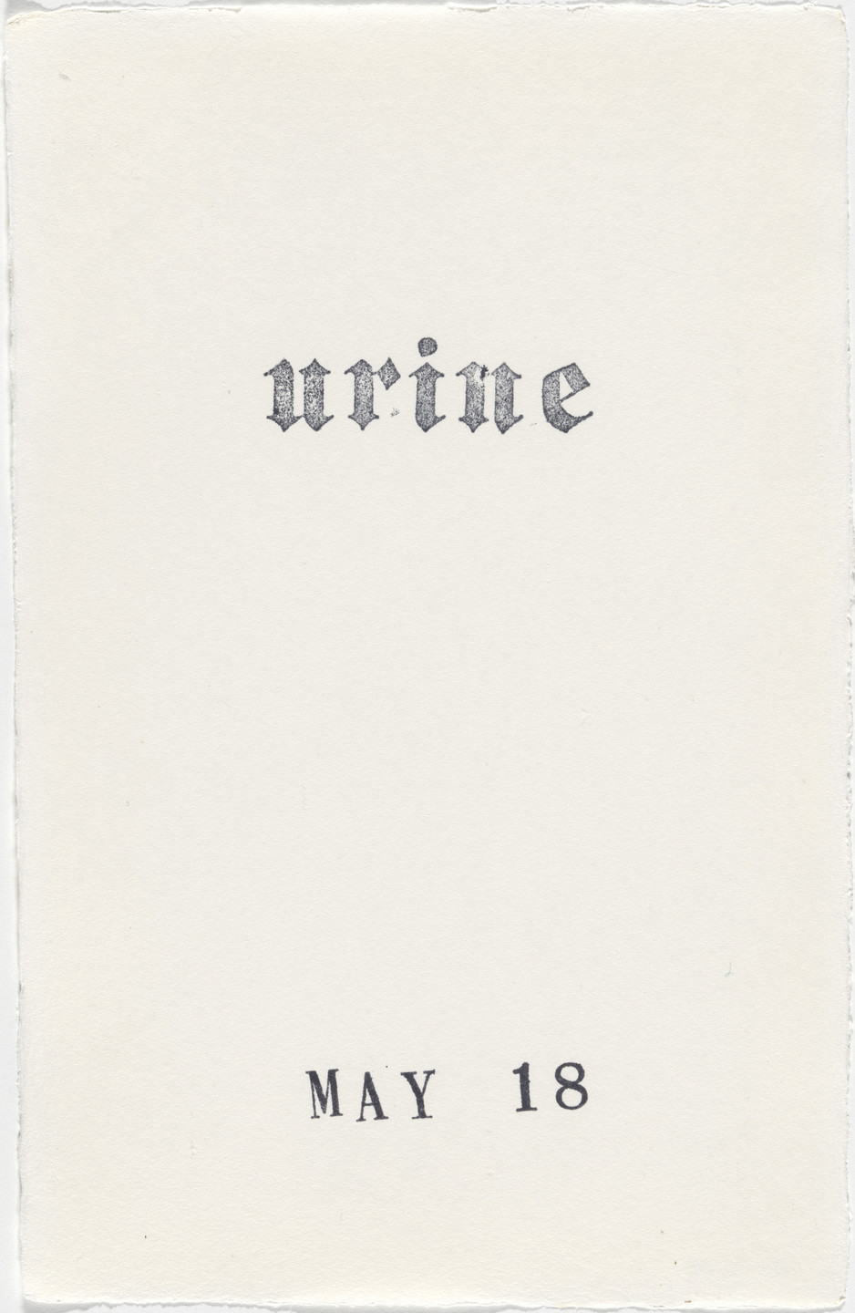 Kiki Smith. Untitled (Book of Hours). 1986–2003