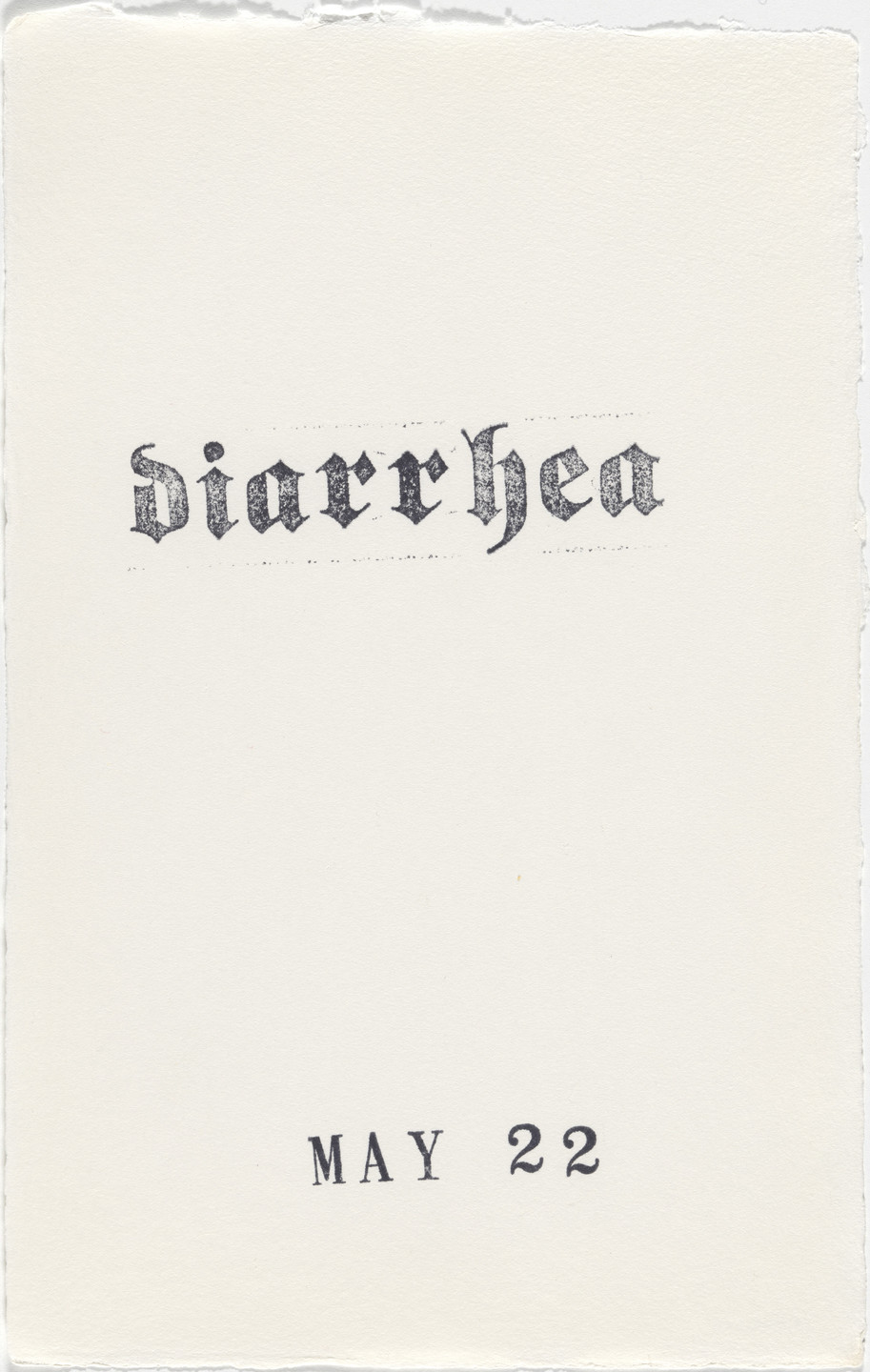 Kiki Smith. Untitled (Book of Hours). 1986–2003