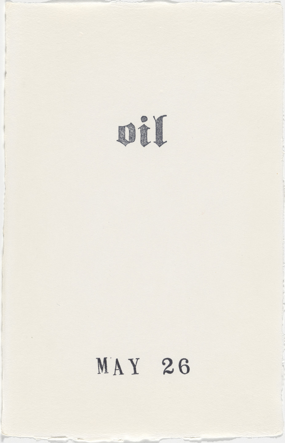 Kiki Smith. Untitled (Book of Hours). 1986–2003