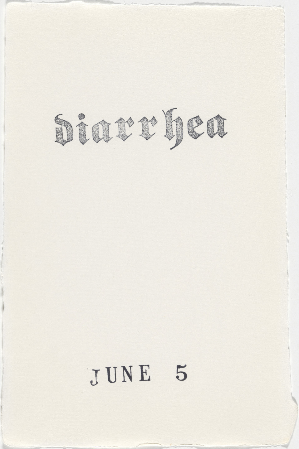 Kiki Smith. Untitled (Book of Hours). 1986–2003