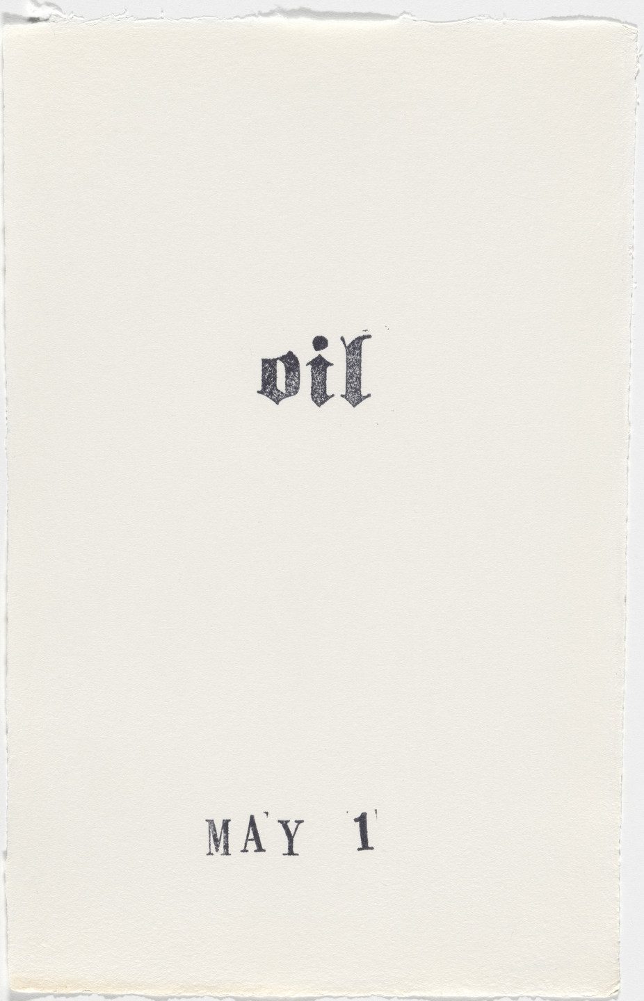 Kiki Smith. Untitled (Book of Hours). 1986–2003