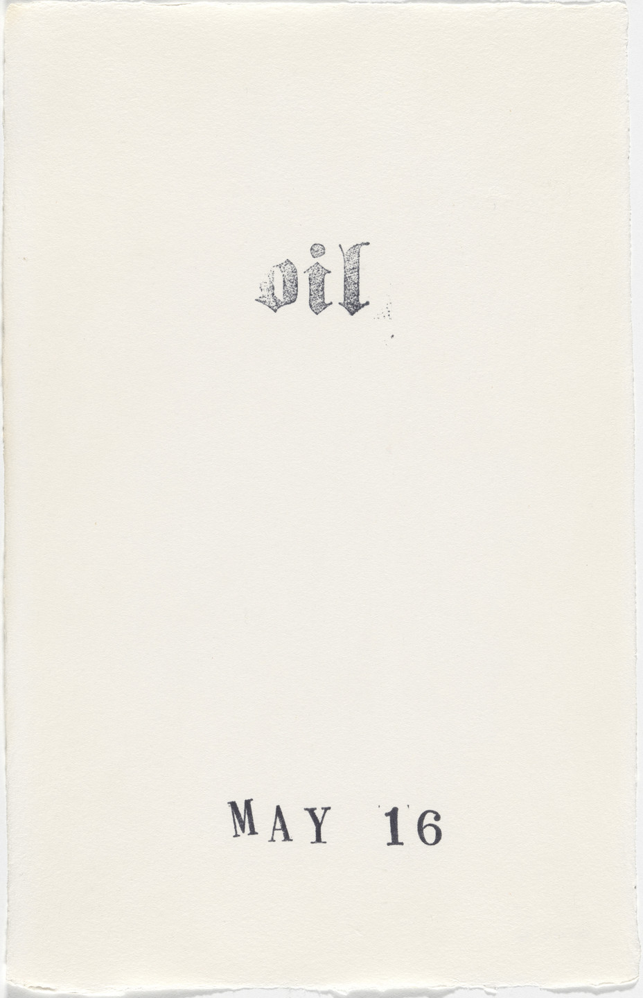 Kiki Smith. Untitled (Book of Hours). 1986–2003