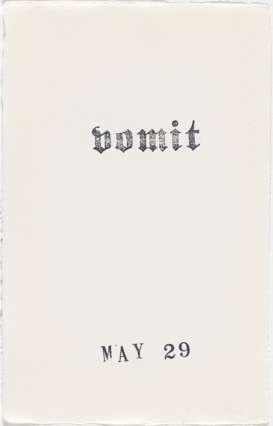 Kiki Smith. Untitled (Book of Hours). 1986–2003