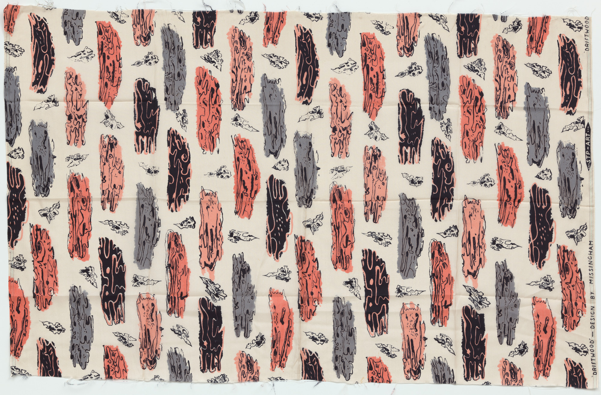 Hal Missingham. Driftwood textile. c. 1947
