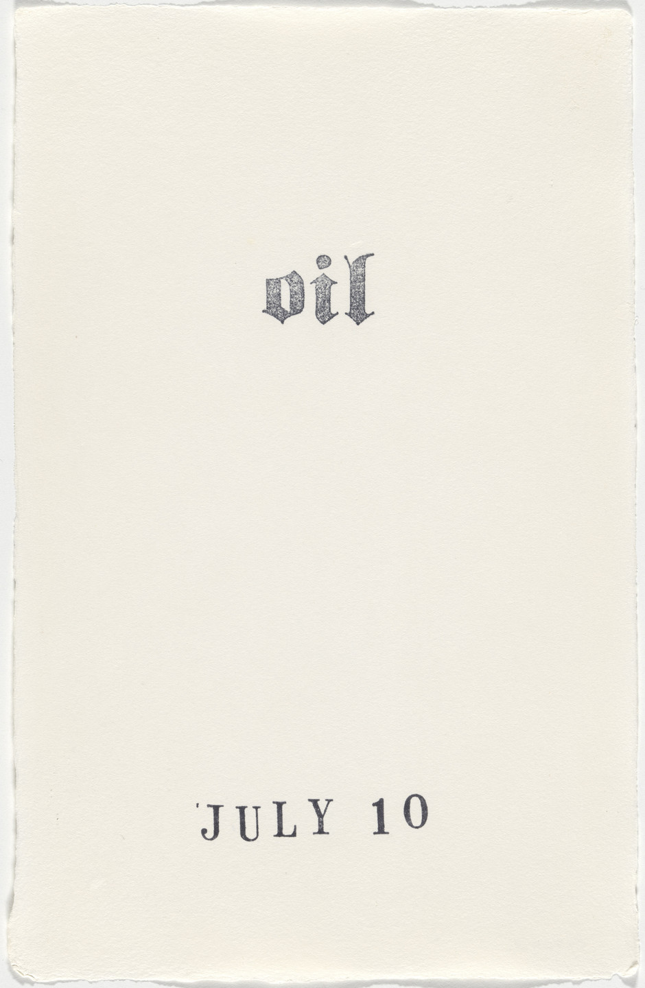 Kiki Smith. Untitled (Book of Hours). 1986–2003