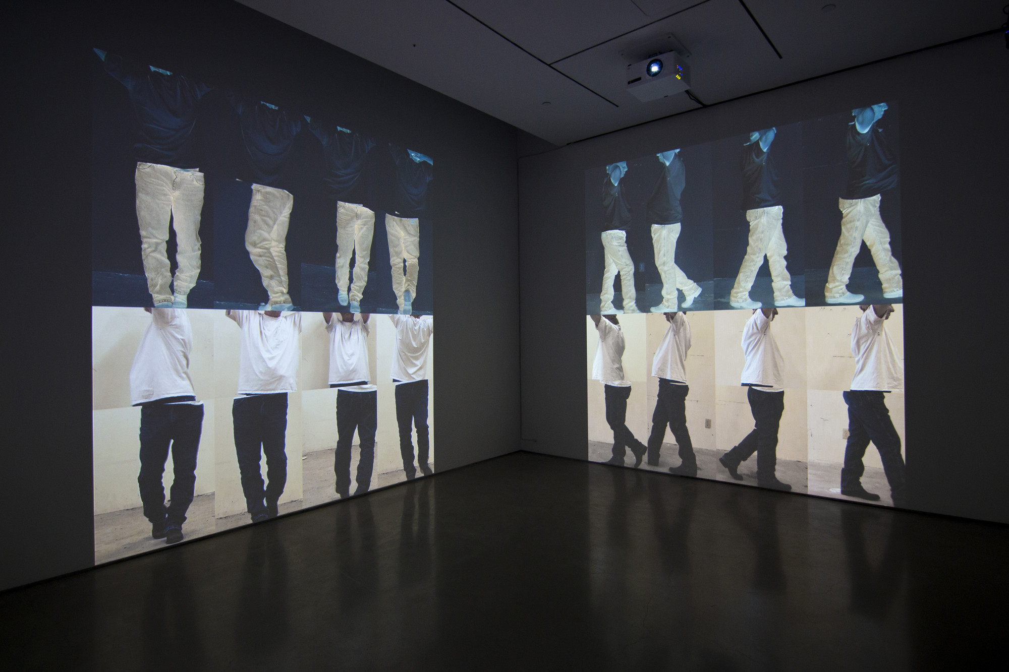 Bruce Nauman. Contrapposto Studies, i through vii. 2015/2016