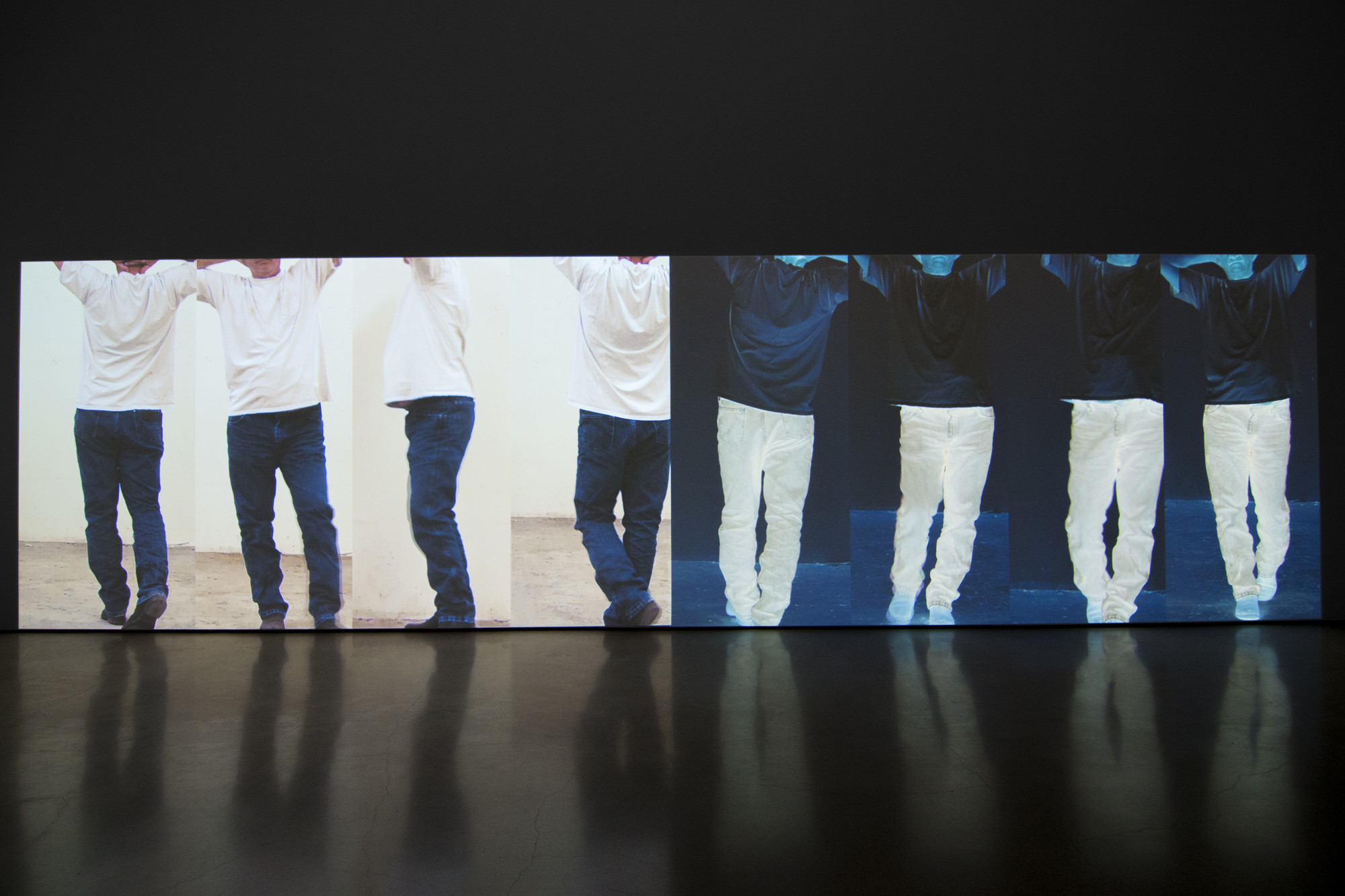 Bruce Nauman. Contrapposto Studies, i through vii. 2015/2016