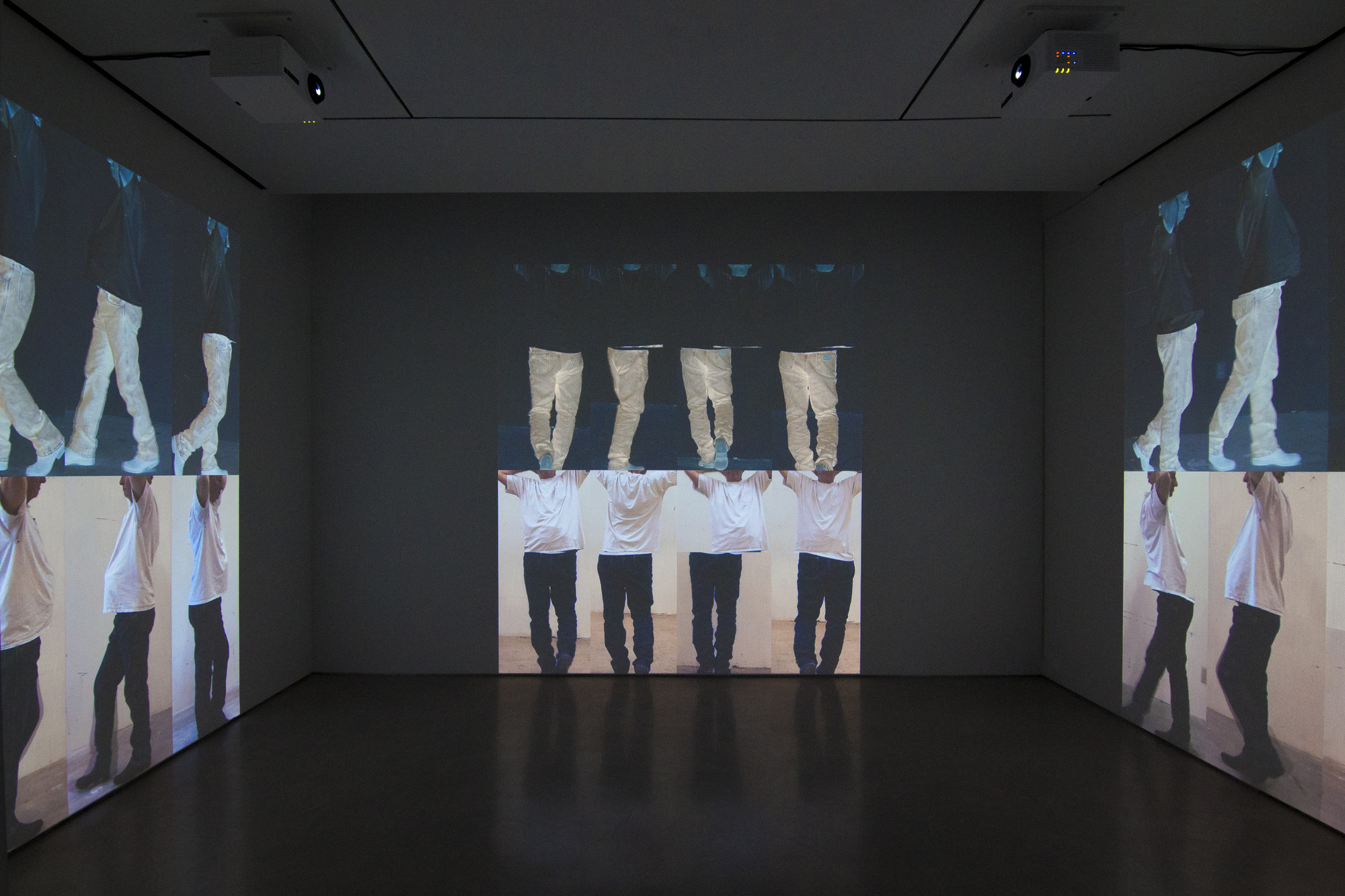 Bruce Nauman. Contrapposto Studies, i through vii. 2015/2016