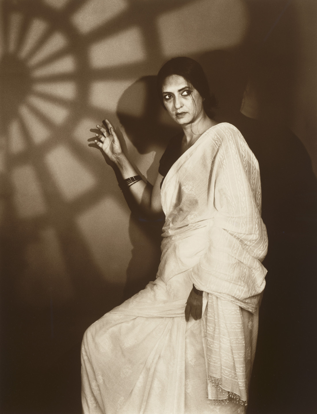 Pushpamala N. Bhayanaka from The Navarasa Suite, from the series Bombay Photo Studio. 2003