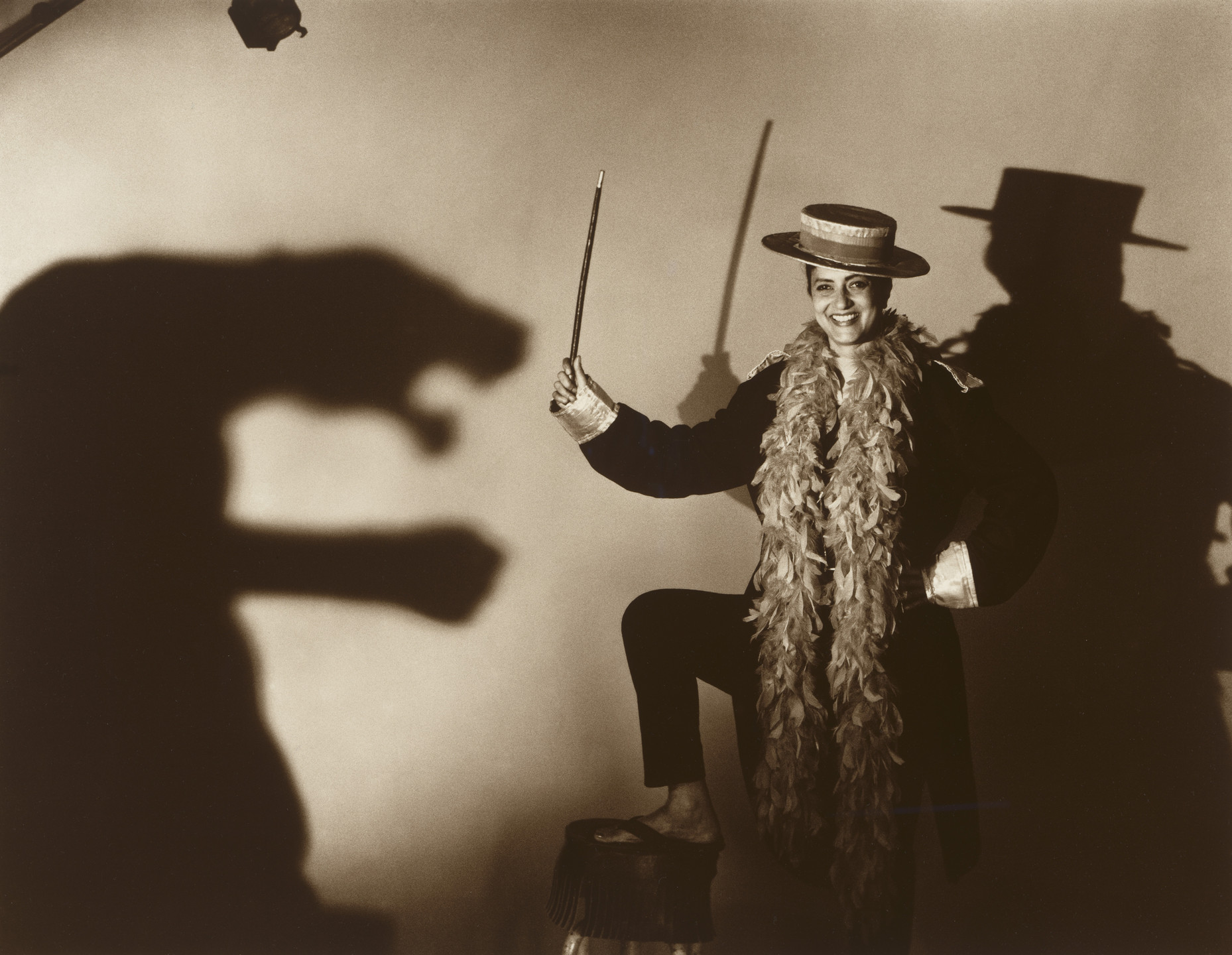 Pushpamala N. The Navarasa Suite from the series Bombay Photo Studio. 2003