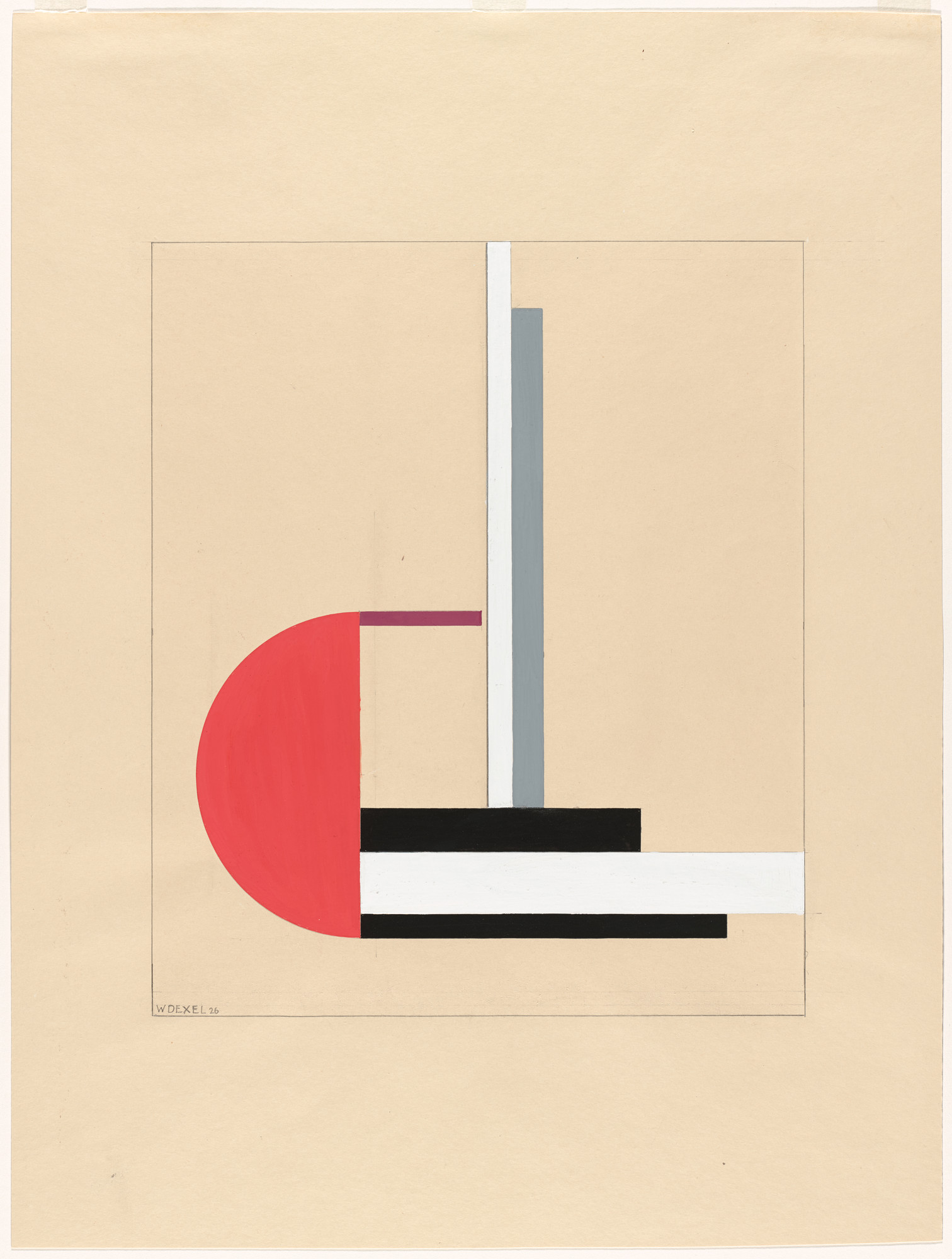 Walter Dexel. Untitled