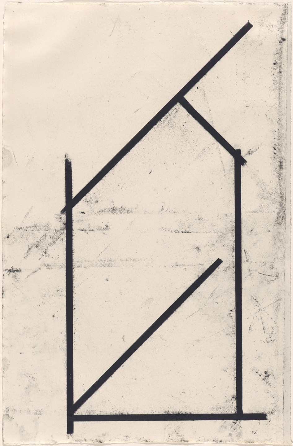 Joel Shapiro. Untitled. (1979)