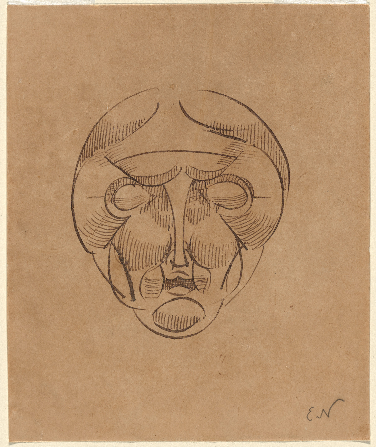 Elie Nadelman. Head. c. 1904–07