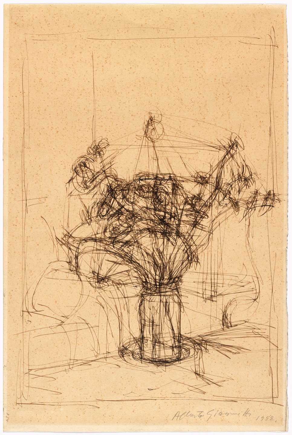 Alberto Giacometti. Untitled. 1952