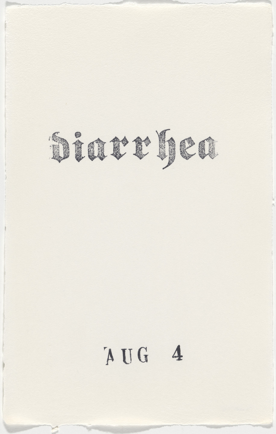 Kiki Smith. Untitled (Book of Hours). 1986–2003