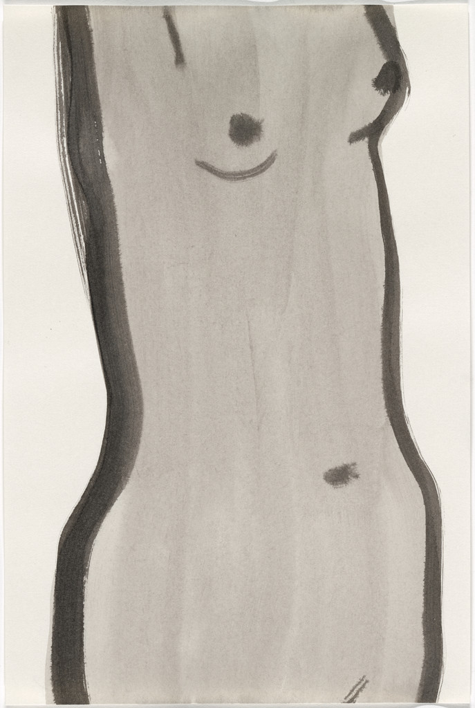 no title (torso), Silvia Bächli, 2008