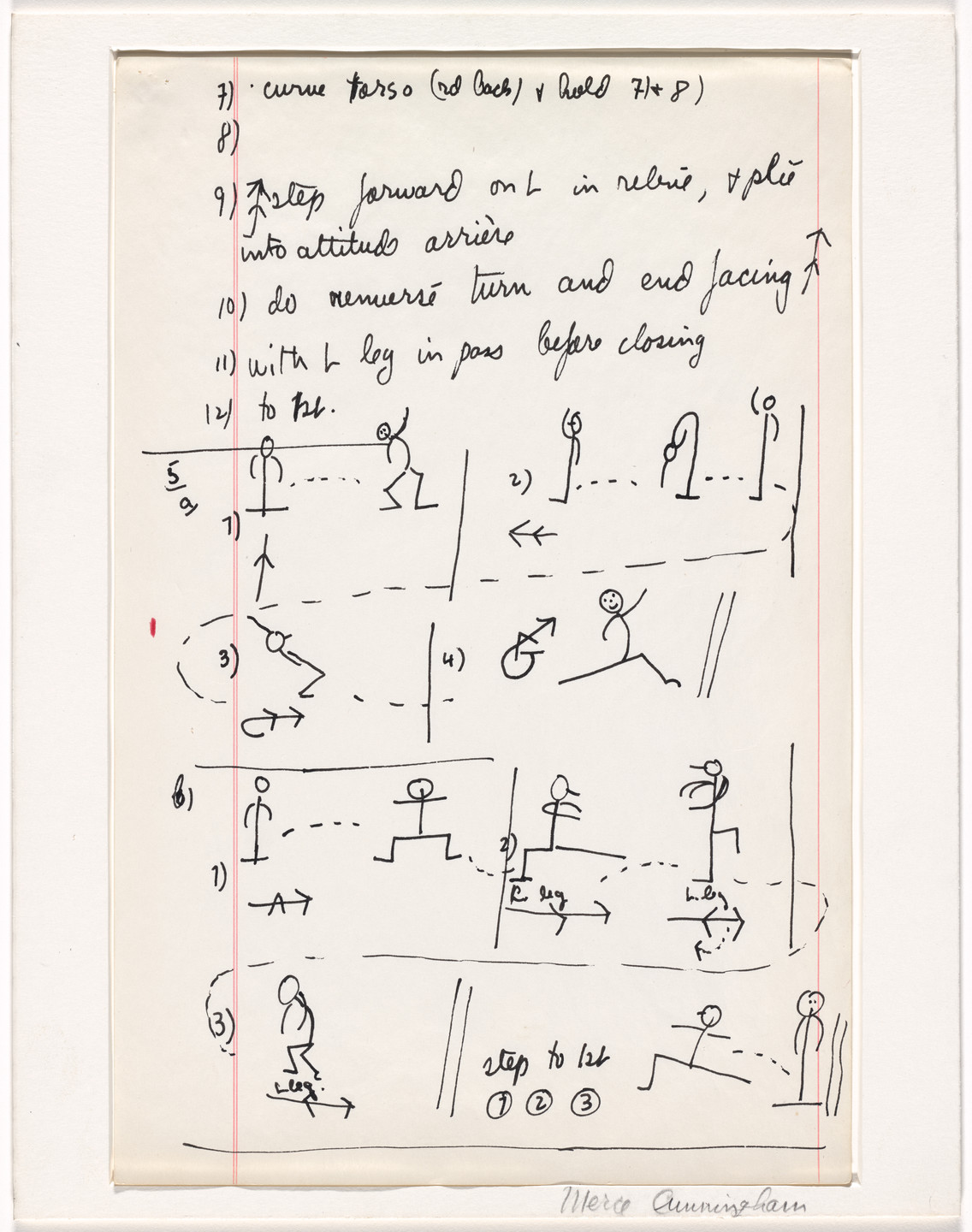Merce Cunningham. Aeon. 1961/1963