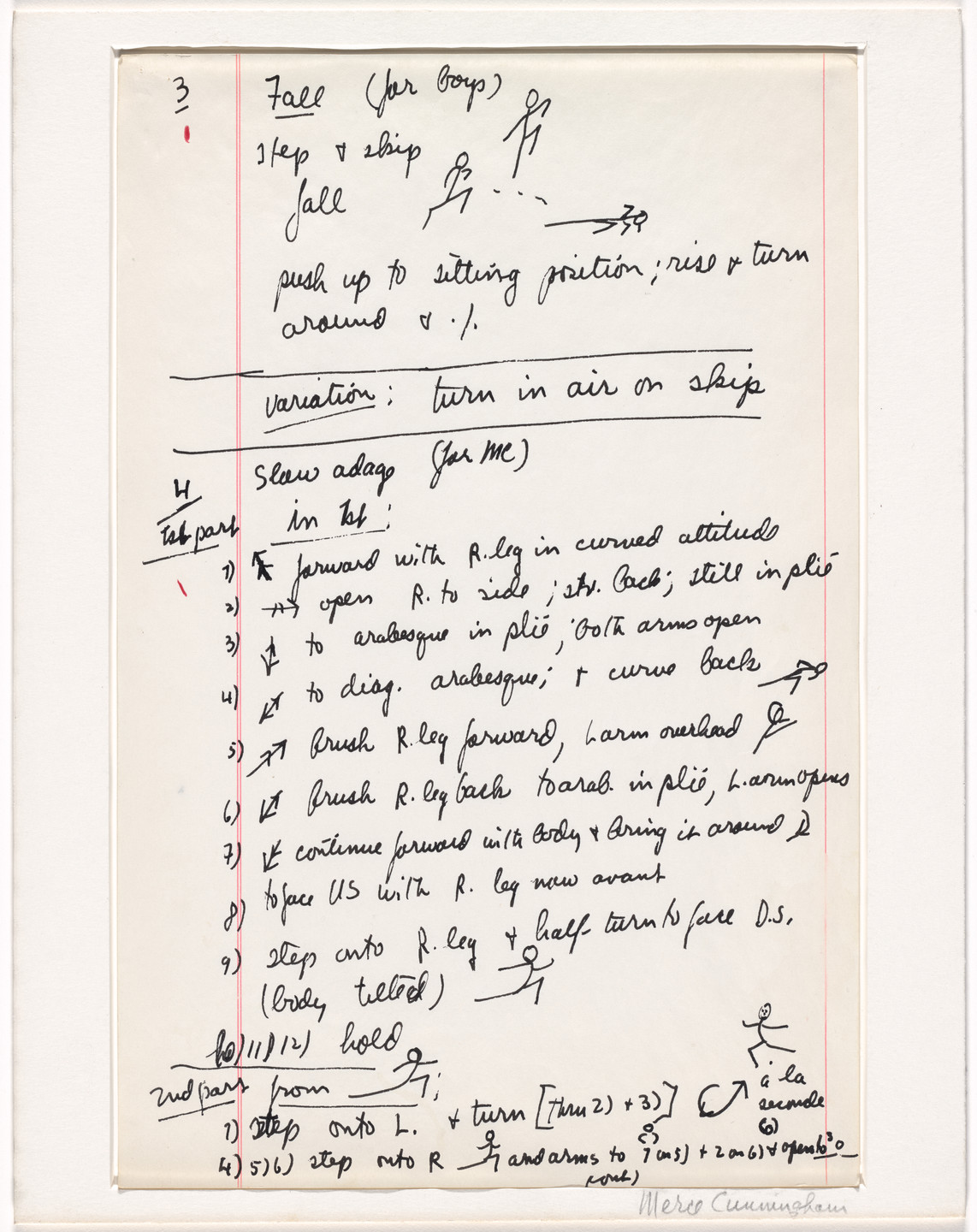 Merce Cunningham. Aeon. 1961/1963