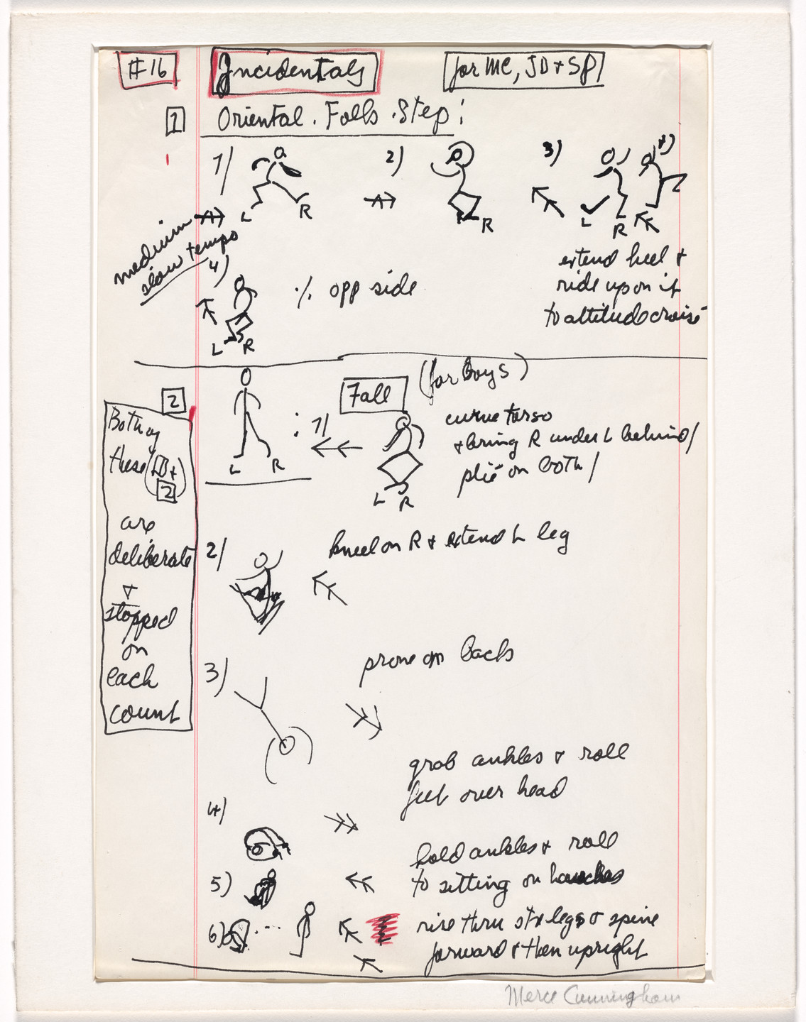 Merce Cunningham. Aeon. 1961/1963
