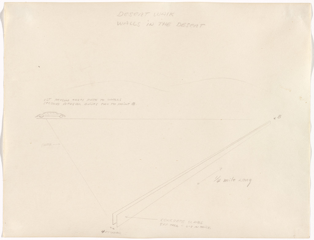 Desert Walk / Walls in the Desert