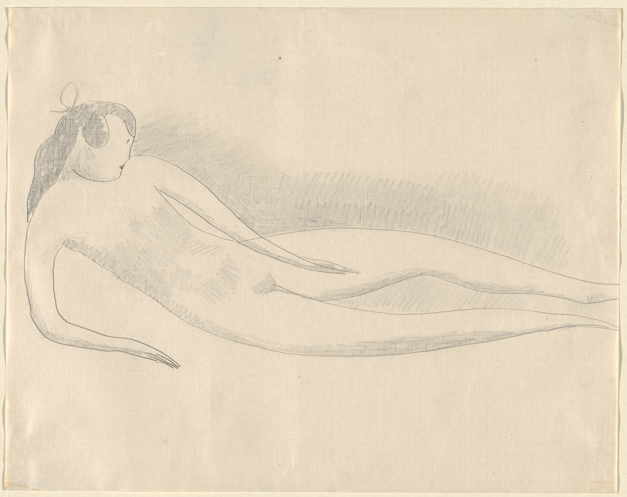 Elie Nadelman. Reclining Nude
