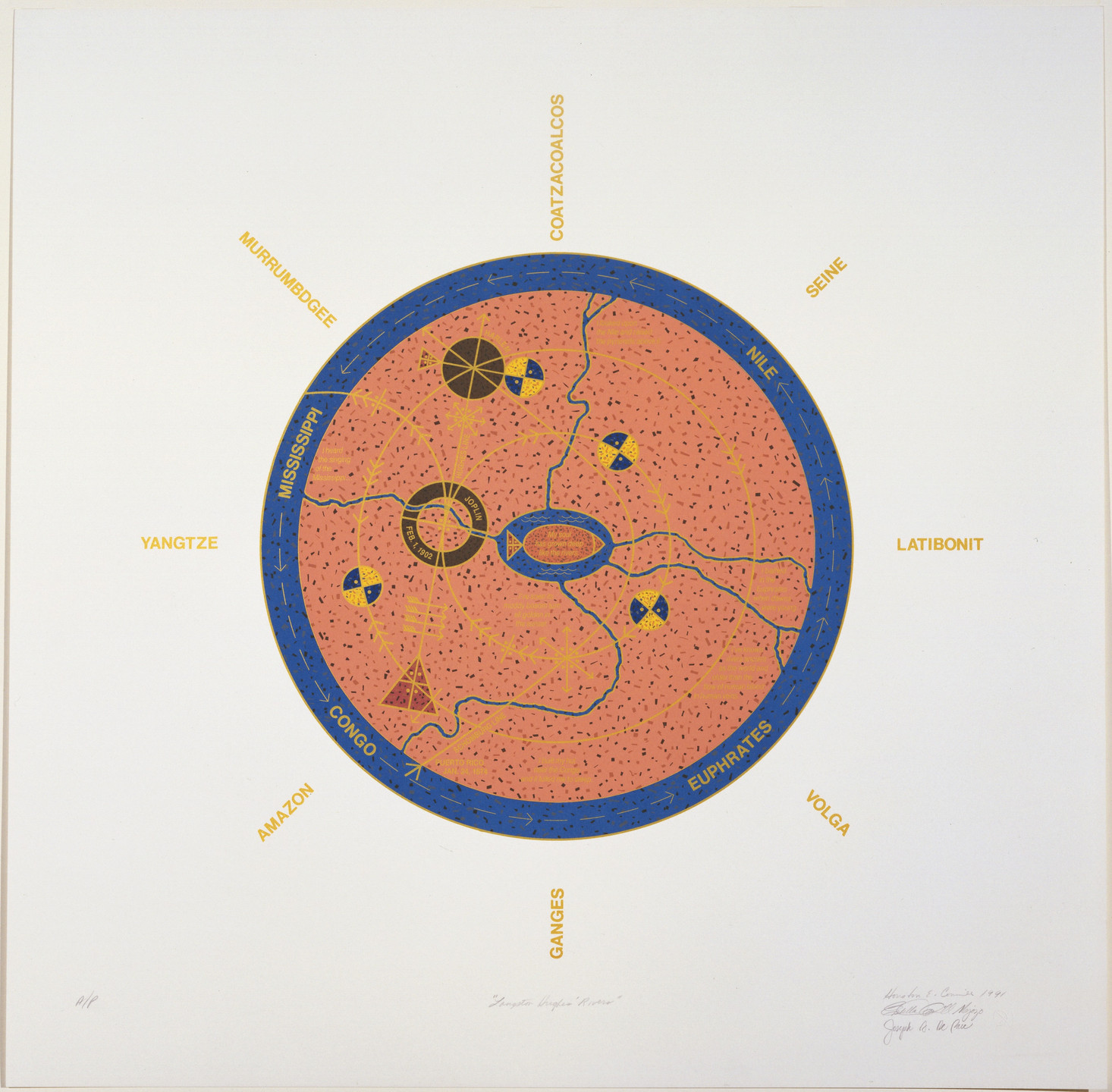 Houston Conwill, Joseph De Pace, Estella Conwill Majozo. Langston Hughes&#39; Rivers. 1991