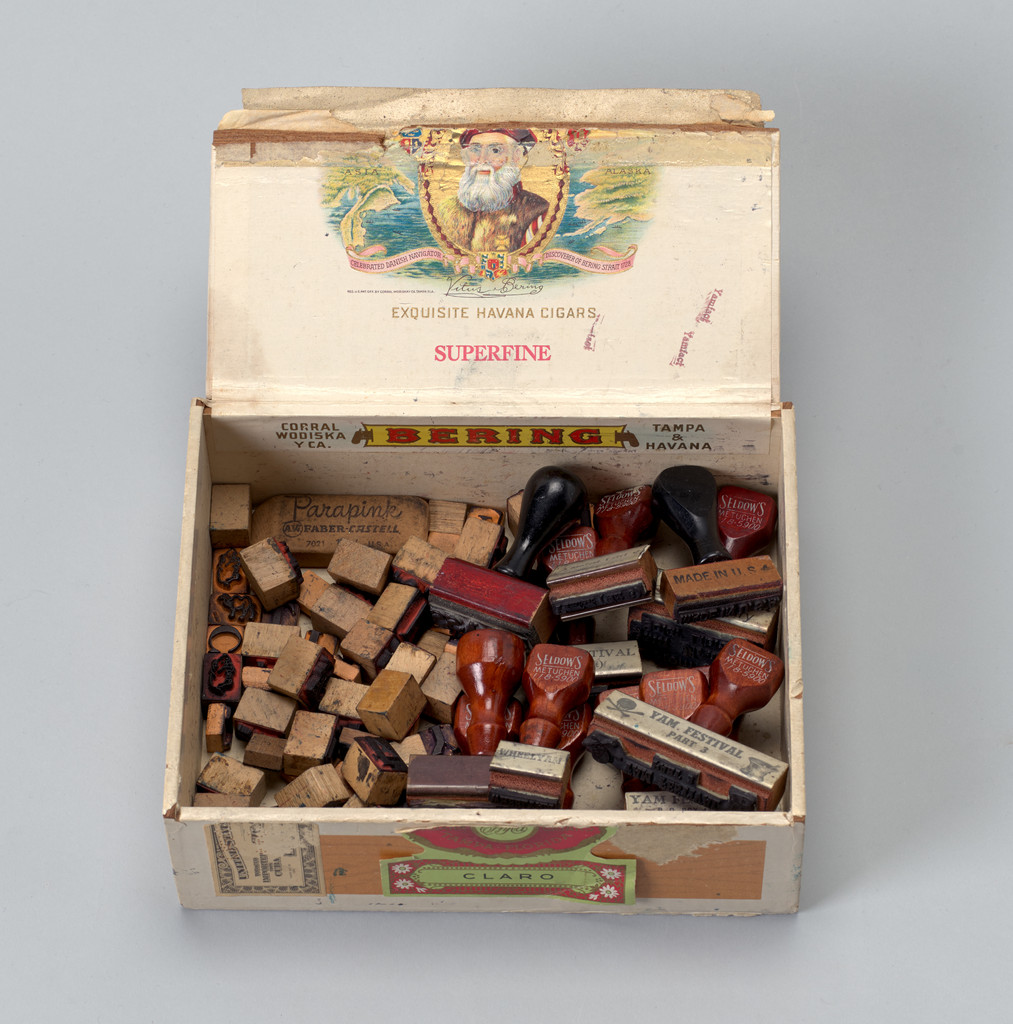 A Box of Yam Festival and Other Rubber Stamps